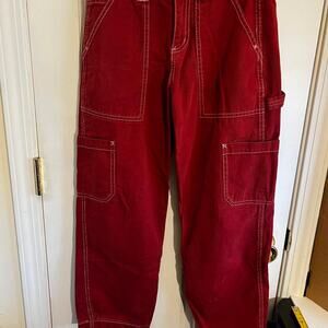 Garage size 00 red cargo